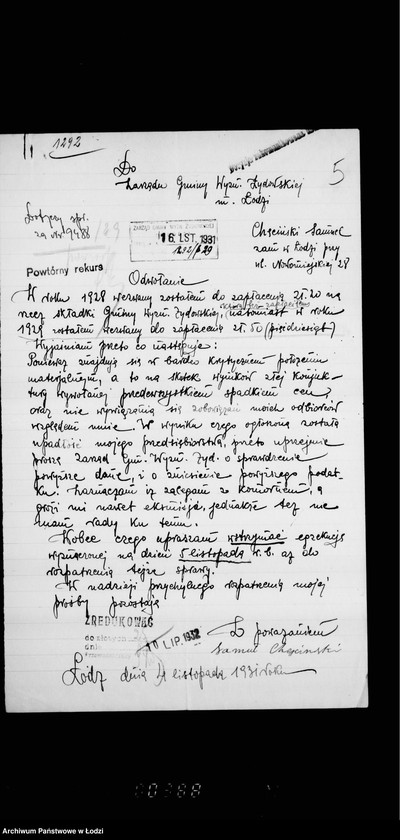 Obraz 9 z jednostki "[Sprawy podatkowe]"