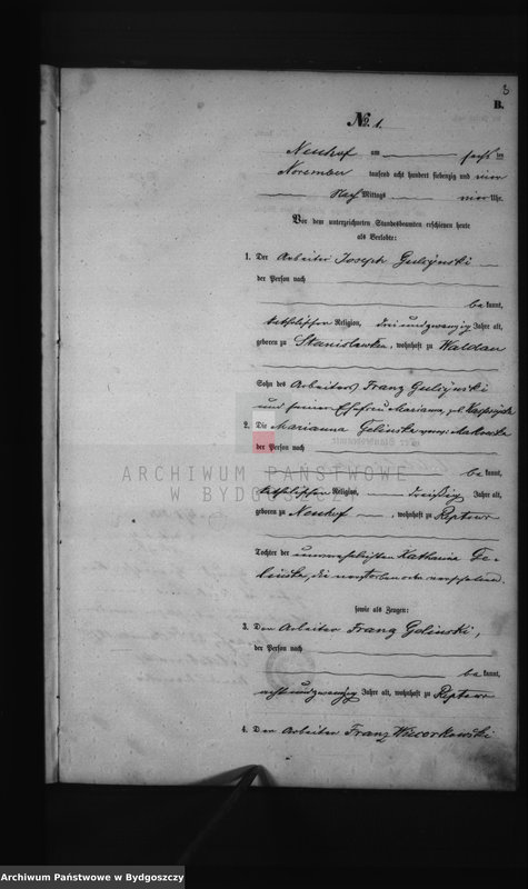 image.from.unit.number "Akta małżeństw - pierwopis nr 1"