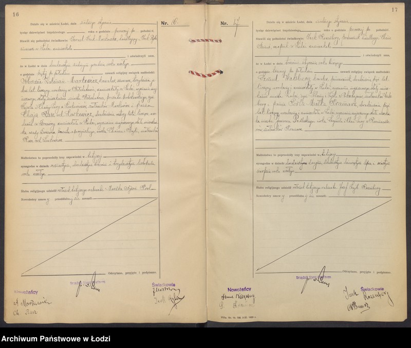Obraz 11 z jednostki "Akta małżeństw od numeru 1 do numeru 692"
