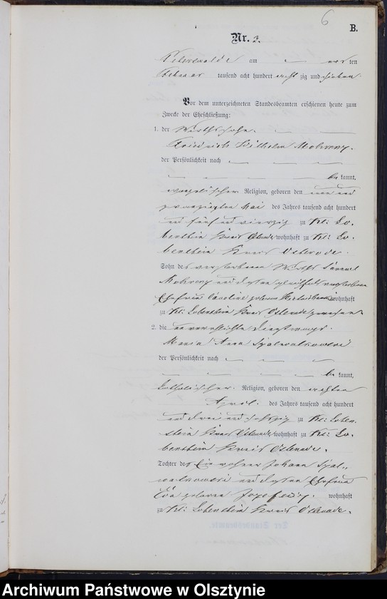 image.from.unit.number "Heiraths-Neben-Register Nr 1 - 41"