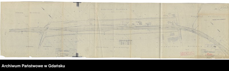 image.from.unit.number "Gotenhafen, den 24 April 42. Deutsche Reichsbahn. Bahnhof Rosenberg (Westpr.), Strecke Nr. 56. Marienburg - Dt. Eylau. BA. Dt. Eylau."