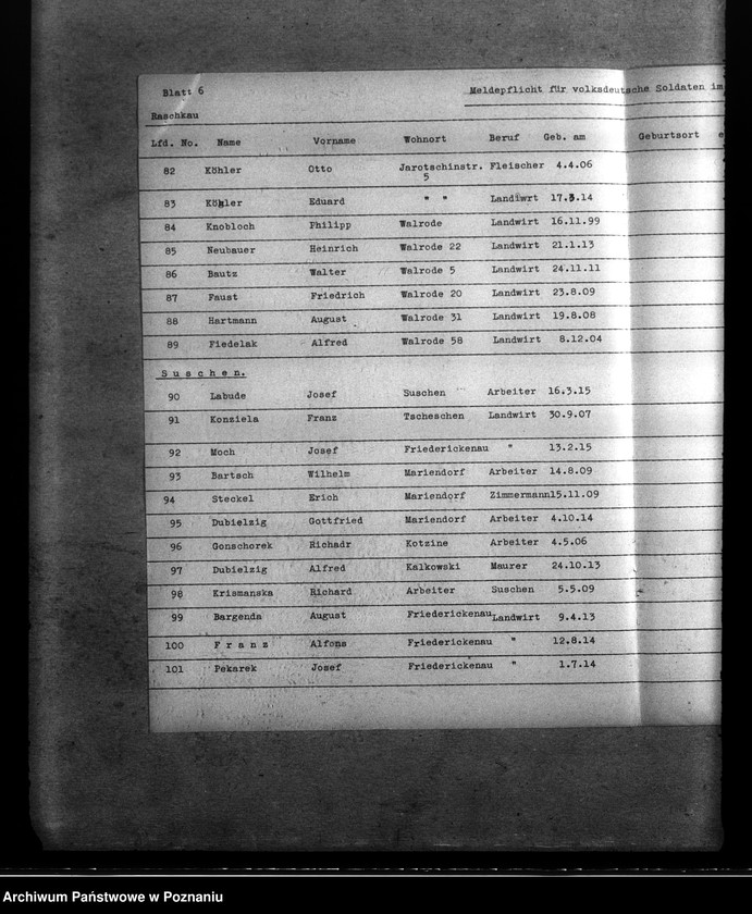 Obraz 18 z jednostki "Amtliche Meldungen Kreis Ostrowo (Ostrów Wielkopolski)"