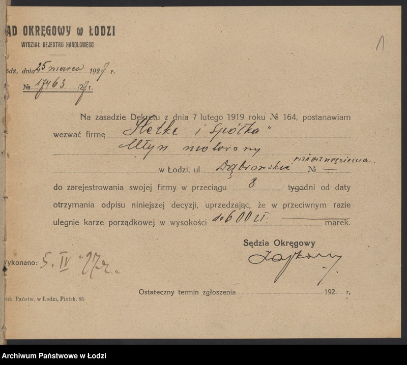 Obraz 3 z jednostki "Gwiazda- Fogel i Ber- młyn motorowy"