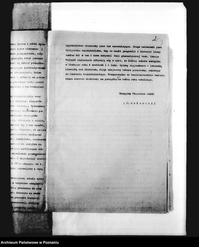 Obraz 6 z jednostki "Prywatne Gimnazjum Koedukacyjne- Oborniki [protokoły z wizytacji]"