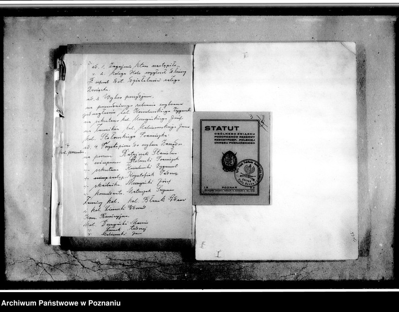 Obraz 6 z jednostki "Sprawozdania z zebrań związku - Koło Środa. Statut i regulamin"