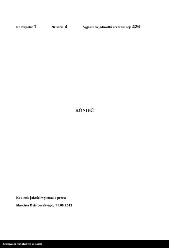 image.from.unit.number "O dostrojkě Ickom˝ Lâjbom˝ Kon˝ kamen[nnago] 2h˝ êtaž[nago] žilago fligelâ, pod No 268 po Petrokovskoj ul[ice] v˝ gor[ode] Lodzi "