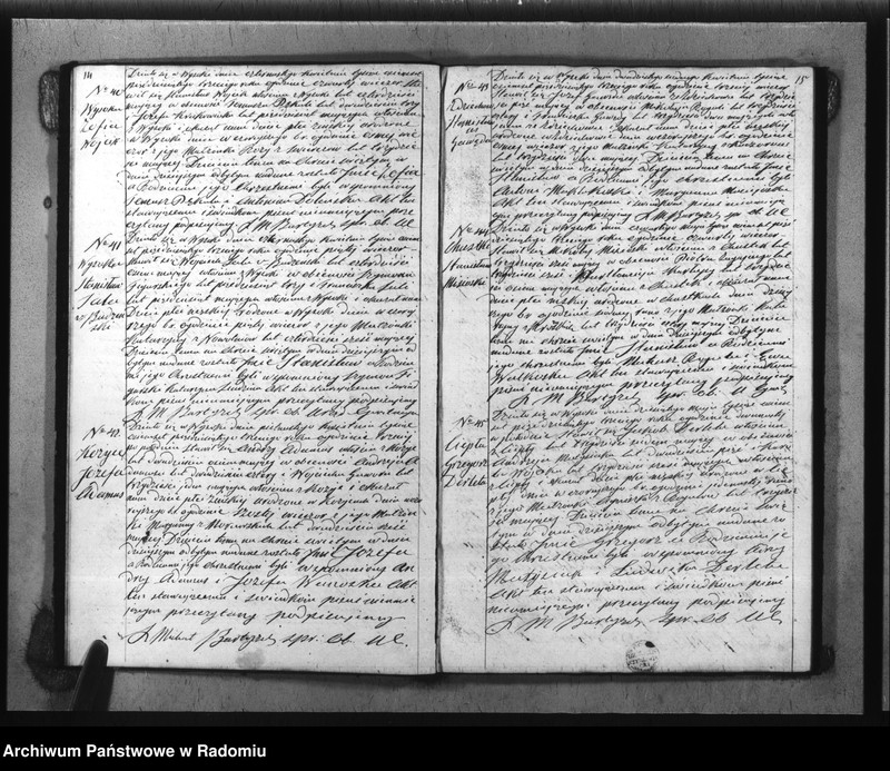 image.from.unit.number "Duplikat akt Religijno - Cywilnych Urodzonych, Zaszlubionych i Zmarłych Kościoła Parafij Wysoka za rok 1853 spisanych"