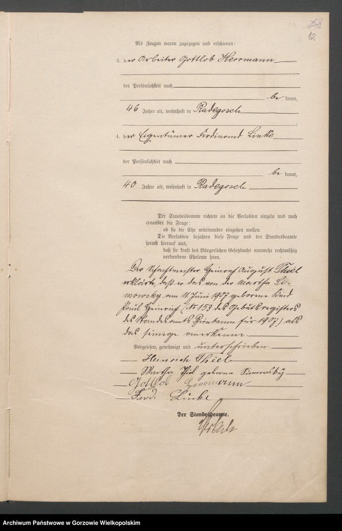 Obraz 14 z jednostki "Heirats - Haupt - Register"