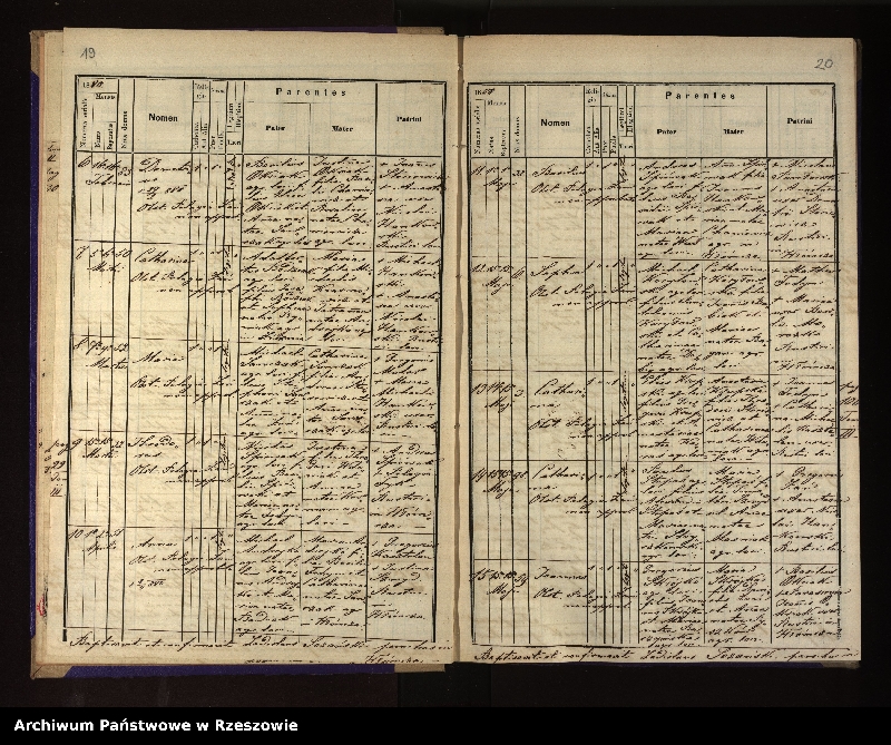 Obraz 14 z jednostki "Księga urodzeń, małżeństw i zgonów dla miejscowości Hłomcza, Łodzina, Mrzygłód"