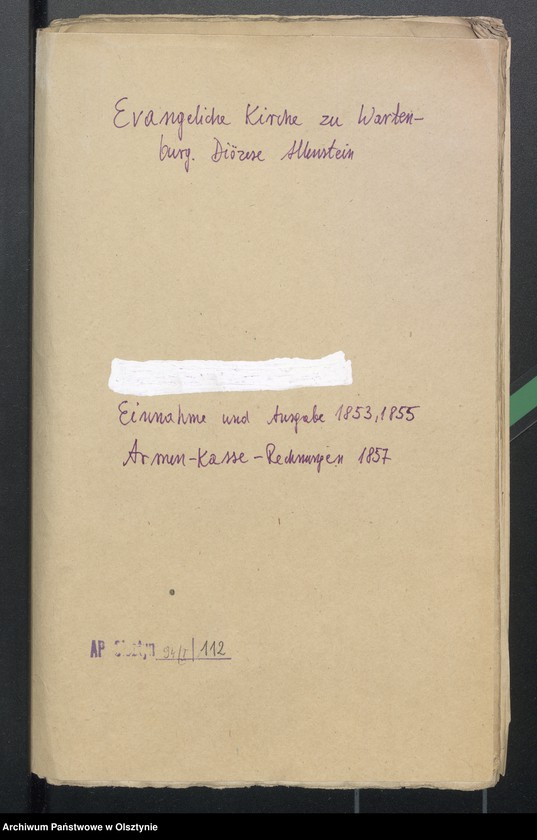 image.from.unit.number "Einnahme und Ausgabe Armen - Kasse - Rechnungen"