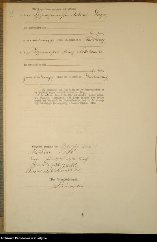 image.from.unit.number "Heiraths-Haupt-Register Nr 1 - 45"