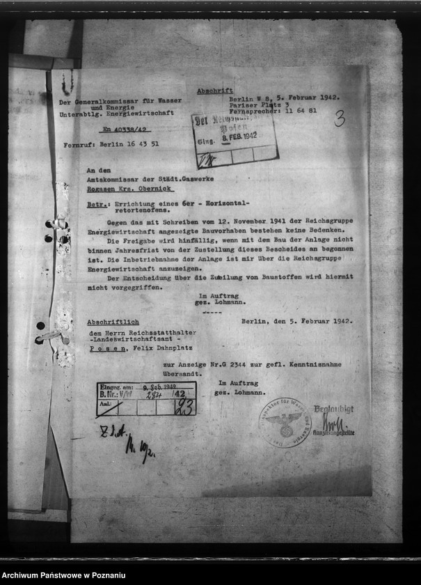 Obraz 7 z jednostki "Gaswerk - Rogasen (Rogoźno)"