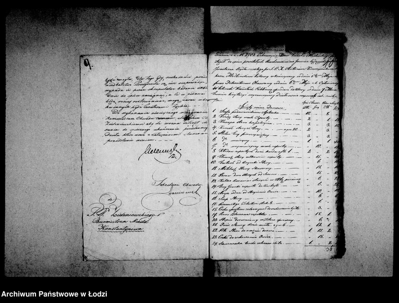 Obraz 10 z jednostki "Akta tyczące się komissoriów"