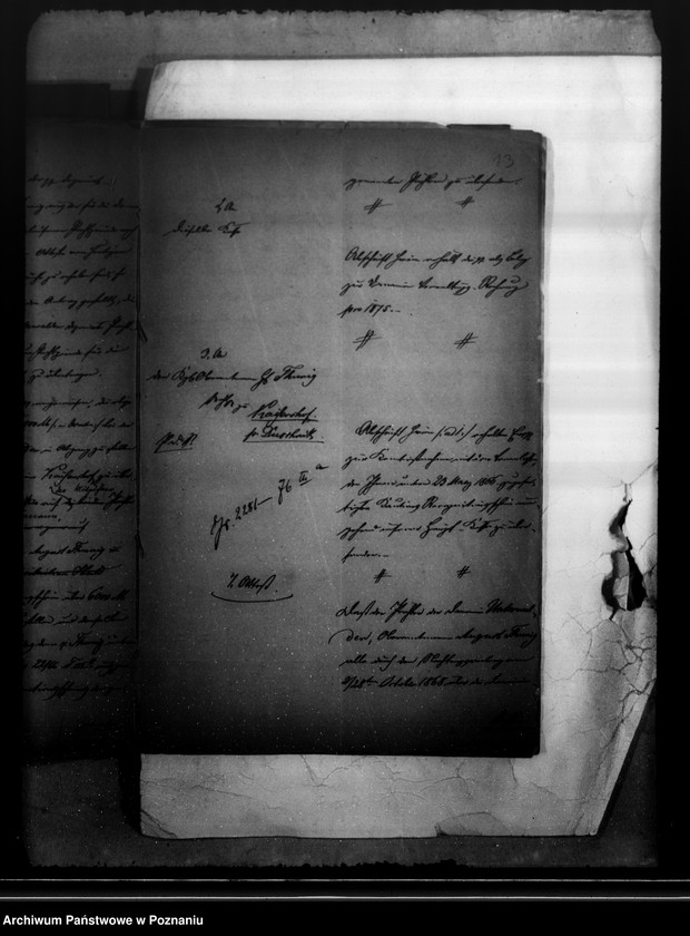 Obraz 17 z jednostki "Die Caution der Domänen-Pachters Wandelf zu Kaiserhof und des Oberamten Thunig deselbest /kaucje domeny Duszniki/"