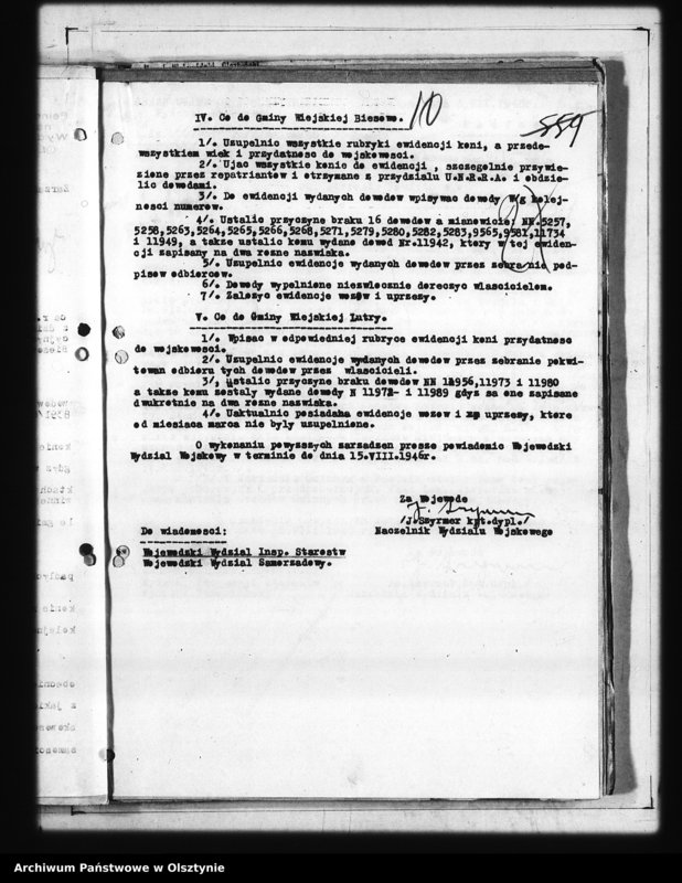 image.from.unit.number "Zarządzenia polustracyjne wydz. Wojskowych"