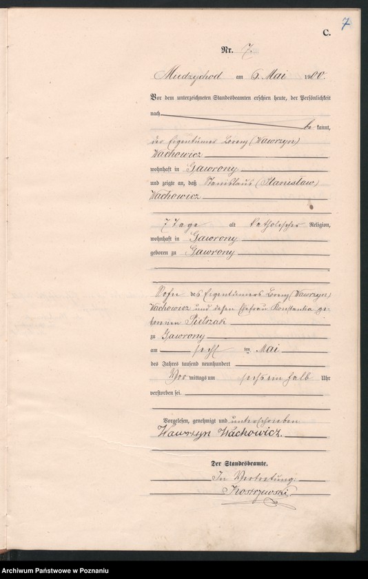 image.from.unit.number "Sterbe-Haupt-Register"