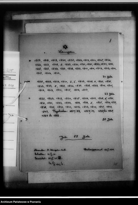 image.from.unit.number "Judenregister [Kępno, Ostrzeszów]"