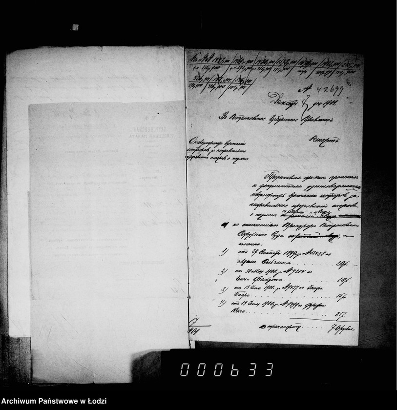 Obraz 10 z jednostki "O složenji so sčetov štrafov za nepravil´noe pradjavlenje spora o podloge"