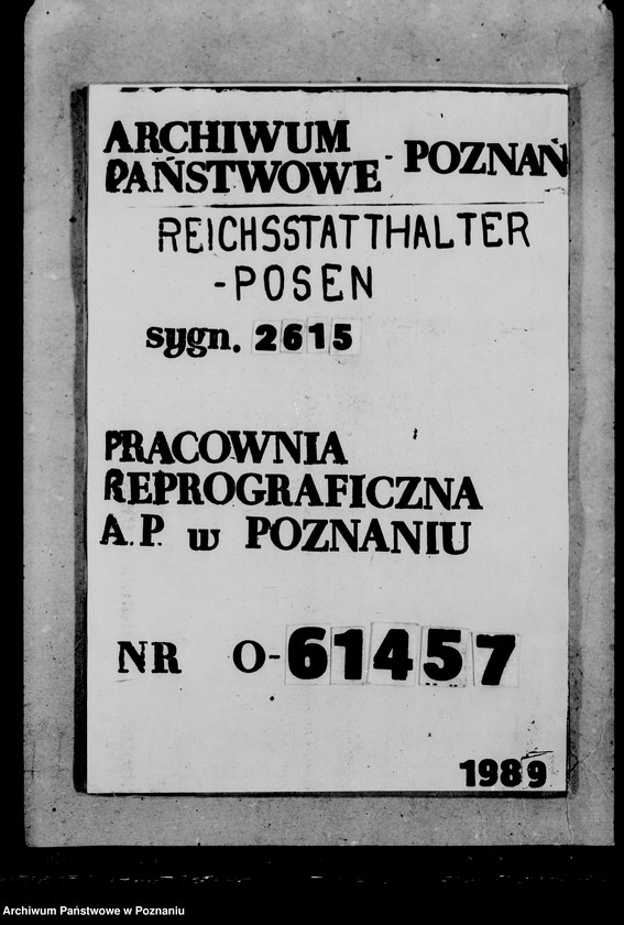 Obraz 1 z jednostki "Rundschreiben der Landjahrbezirksführung"