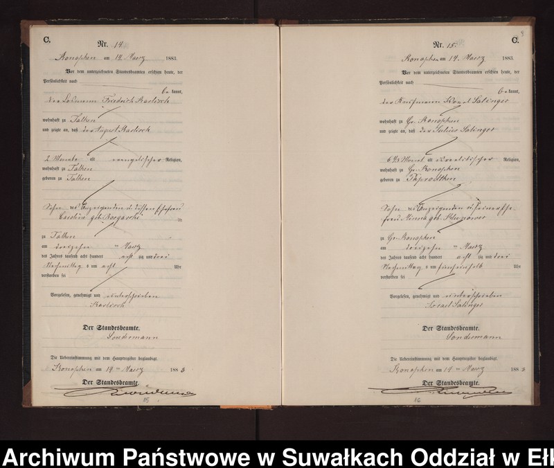 image.from.unit.number "Sterbe-Neben-Register des Preussischen Standes-Amtes Gr. Konopken Kreis Loetzen"