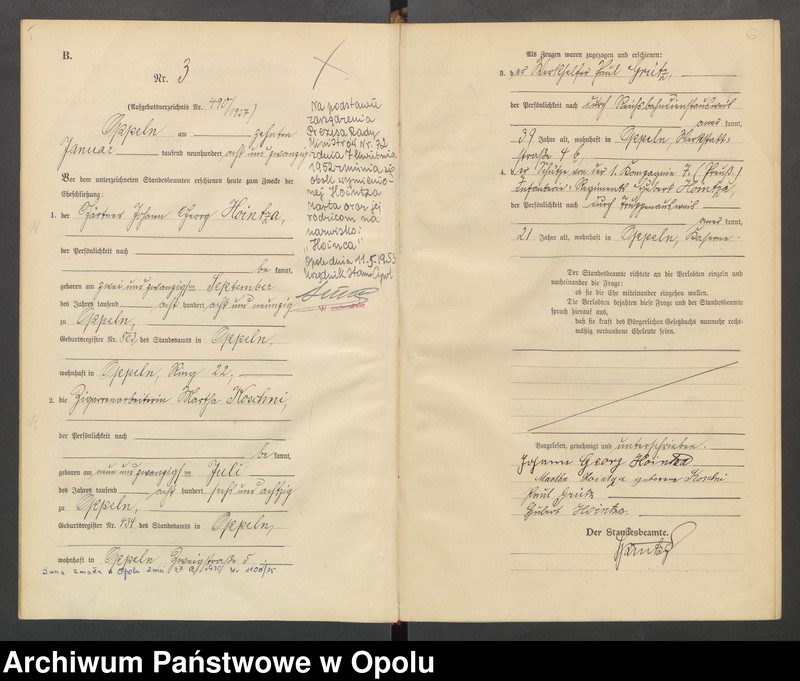 Obraz 6 z jednostki "[Rejestr Małżeństw] 1928 Nr 1-248"