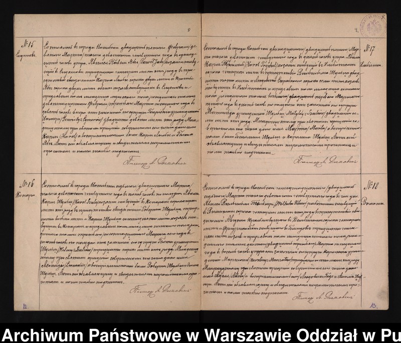 image.from.unit.number "Akta urodzeń, małżeństw i zgonów"
