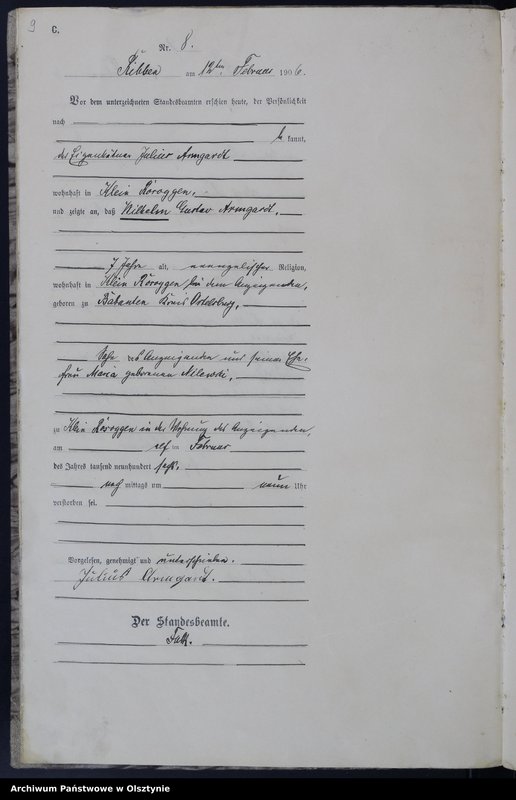image.from.unit.number "Sterbe-Haupt-Register Nr 1 - 74"