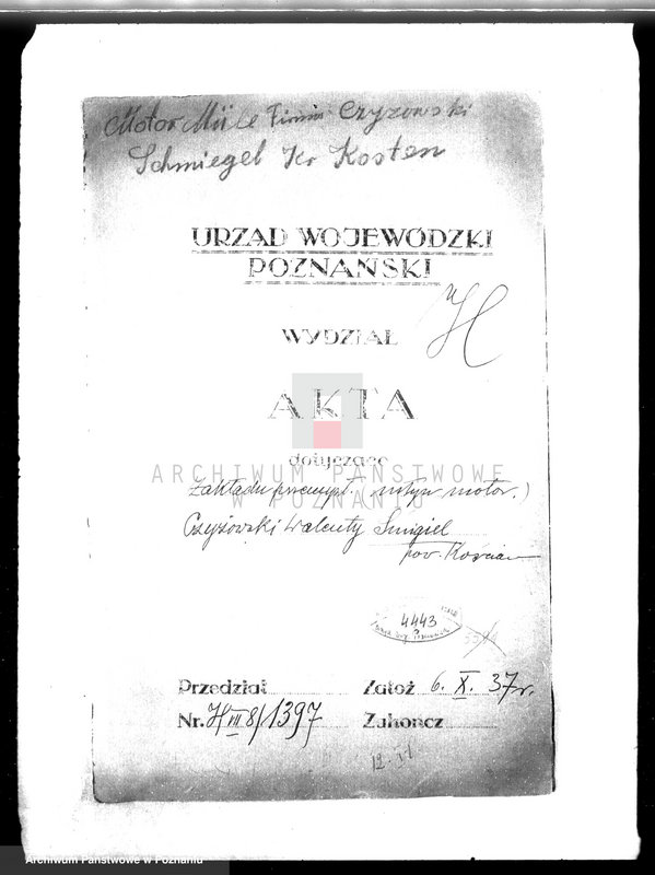 Obraz 4 z jednostki "Zakład przemysłowy /młyn motorowy/ A. Czyżowski w Śmiglu rozbudowa"