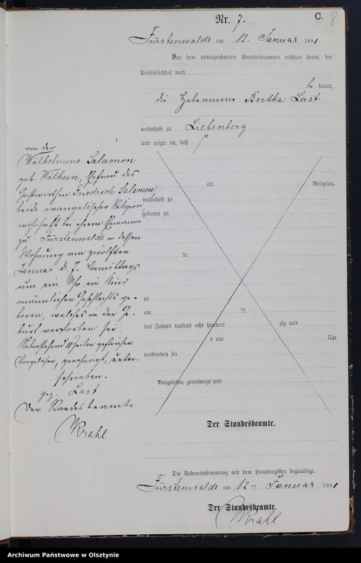 image.from.unit.number "Sterbe-Neben-Register Nr 1 - 150"