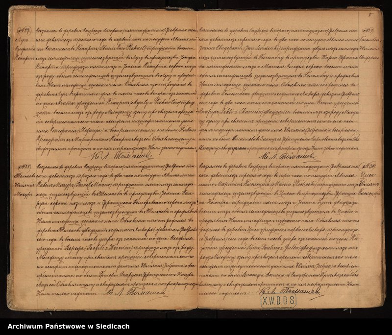 image.from.unit.number "[Akta Urodzonych, Zaślubionych i Zmarłych Skórzec 1903]"