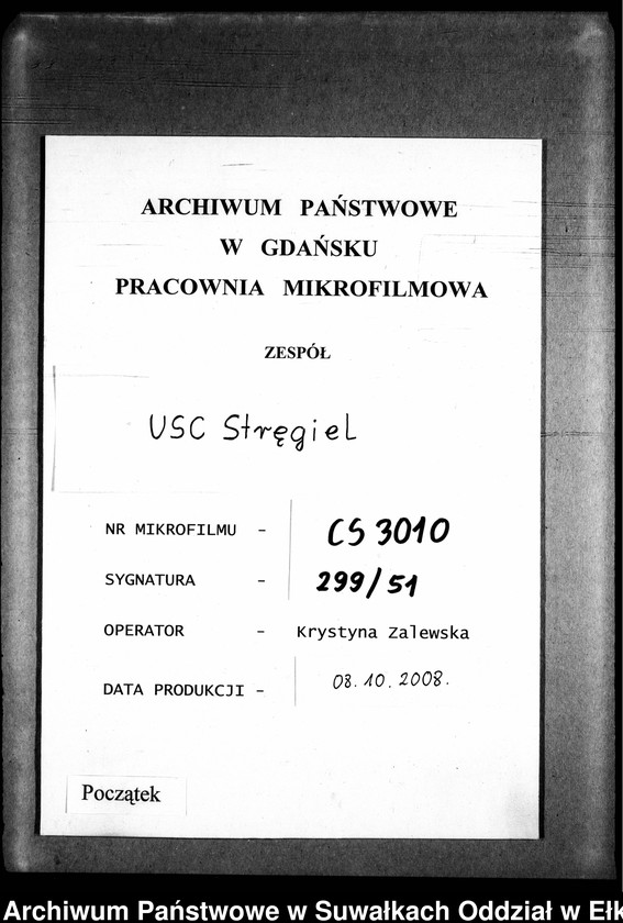 image.from.unit.number "Geburts-Neben-Register des Preussischen Standes-Amtes Gr. Strengeln Kreis Angerburg"