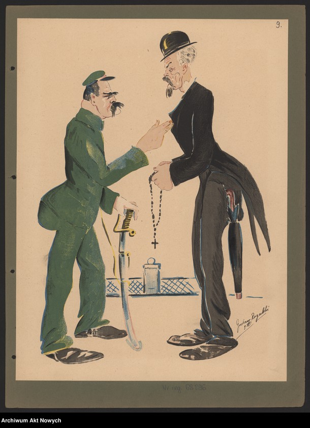 Obraz 5 z kolekcji "Karykatury Józefa Piłsudskiego111"