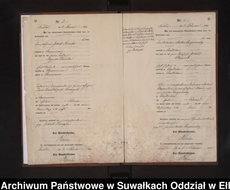 image.from.unit.number "Sterbe-Neben-Register des Preussischen Standes-Amtes Stasswinnen Kreis Loetzen"