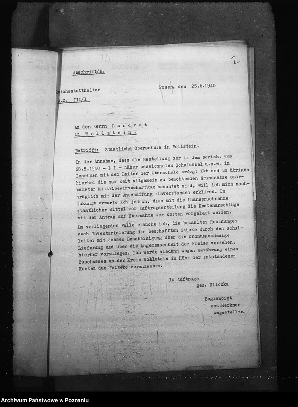 Obraz 6 z jednostki "Einrichtung der Oberschulen"