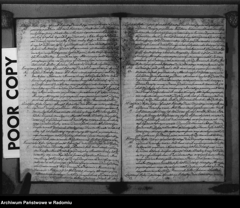 image.from.unit "Akta stanu cywilnego parafii Wierzbica małżeństw, urodzin 1815"