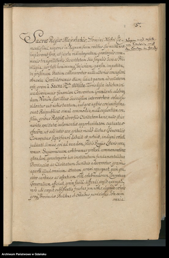 image.from.unit.number "[Liber missivarum]. Index literarum […] [adresatów]. W osobnym poszycie: Register der vornehmsten in den Missiven von 1710 u. 1711 enthaltenen Materien"