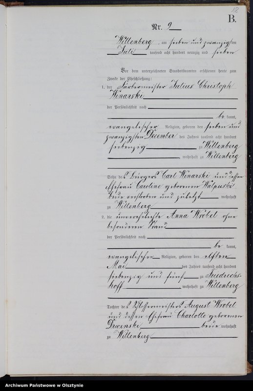 image.from.unit.number "Heiraths-Neben-Register Nr 1 - 20"