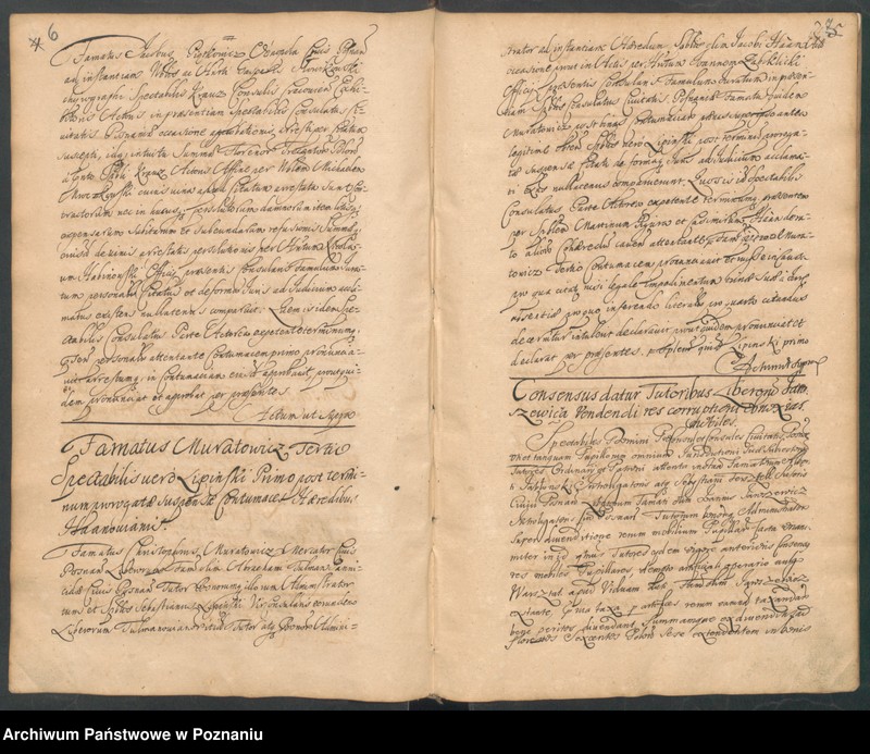 Obraz 7 z jednostki "Protocolon actorum officii consularis Posnaniensis."