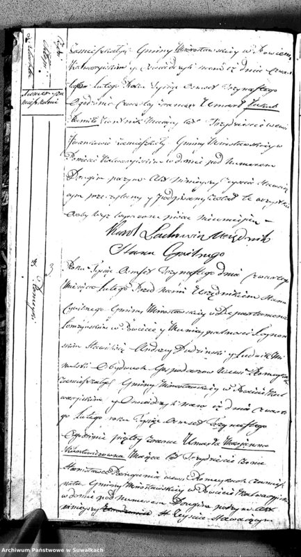 image.from.unit.number "Akta Zmarłych w Roku 1813 od dnia 1 Junuary aż do dnia 31 Grudnia w Gminie Mirosławskiey"