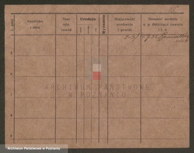 Obraz 18 z jednostki "Krause (żonaci i wdowy)"