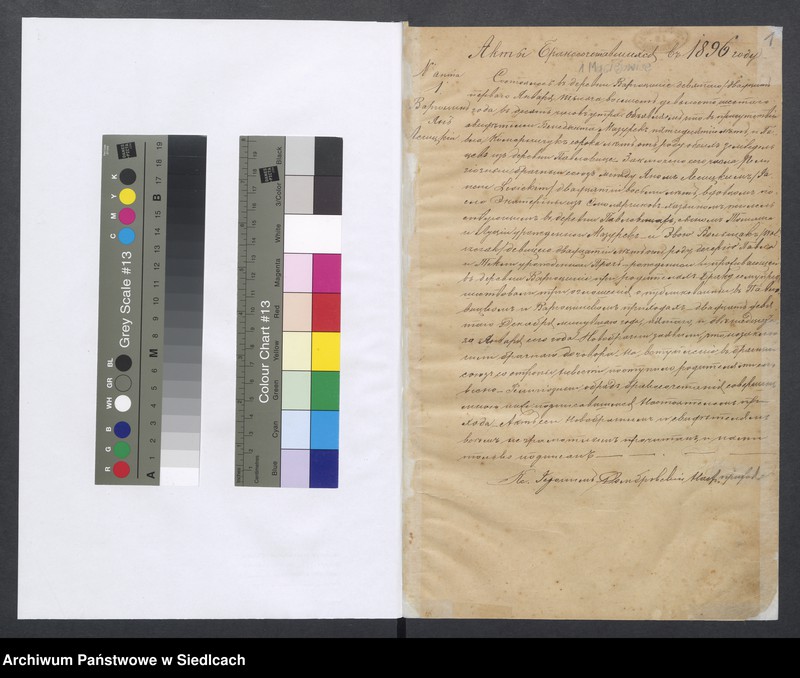 image.from.unit.number "Akta stanu cywilnego zaślubionych od roku 1896 do 1937"