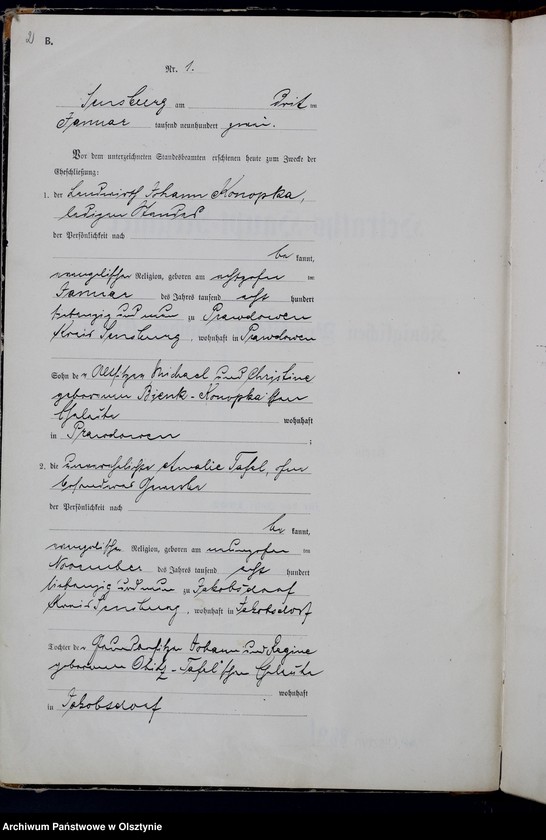 image.from.unit.number "Heiraths-Haupt-Register Nr 1 - 62"