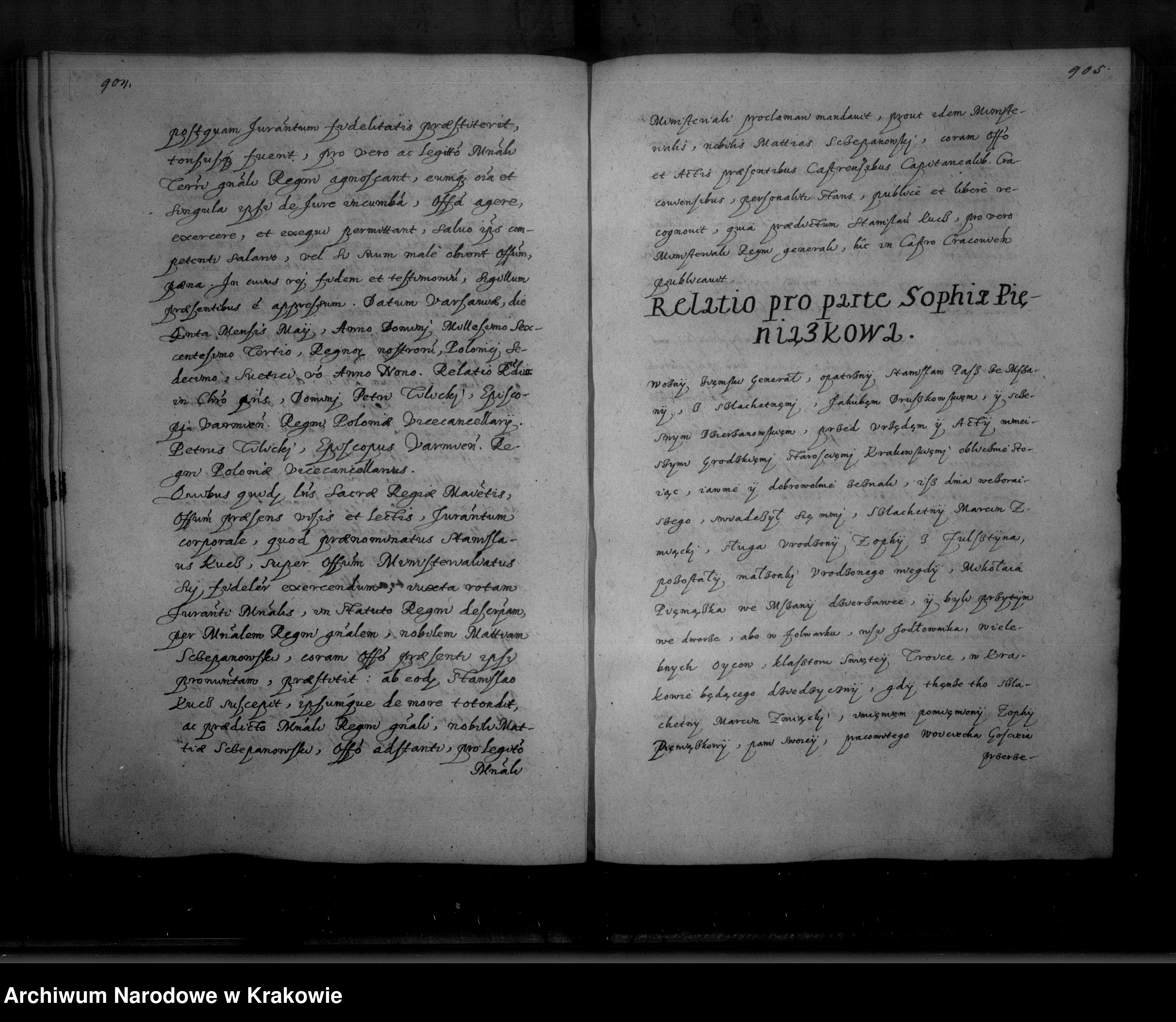 Skan z jednostki: Relationes (inducta)