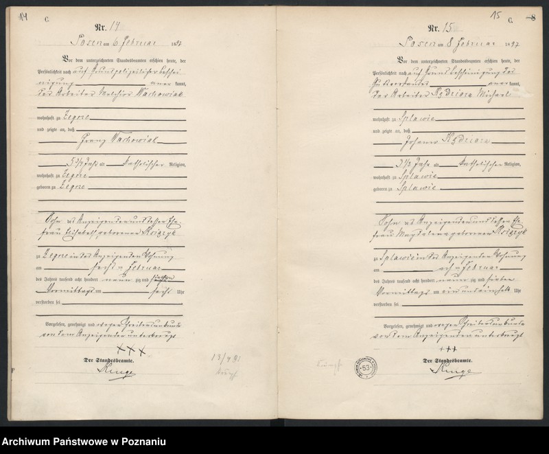 Obraz 10 z jednostki "Księga zgonów"