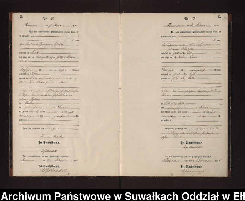 image.from.unit.number "Sterbe-Neben-Register des Preussischen Standes-Amtes Neuhoff Kreis Loetzen"