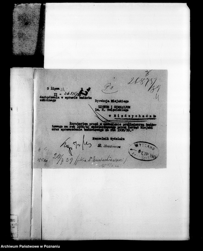 Obraz 7 z jednostki "Miejskie Liceum i Gimnazjum Koedukacyjne- Międzychód"