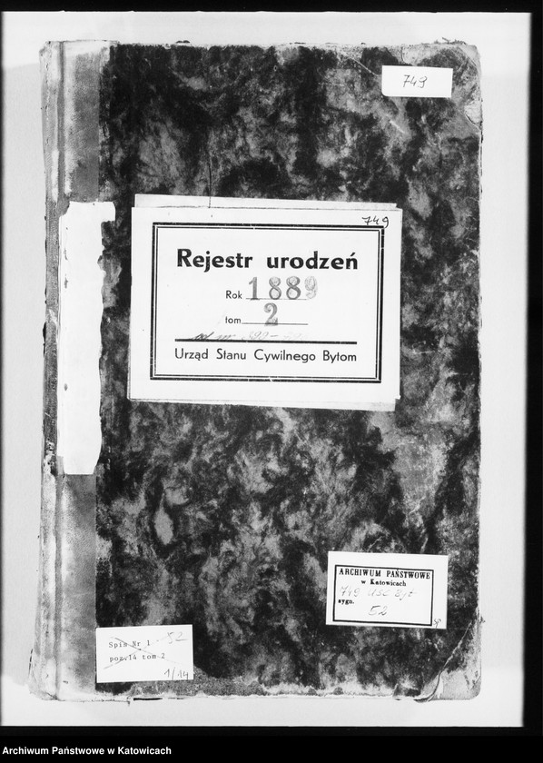 image.from.unit.number "[Księga urodzeń za rok 1889, t. 2, nr 399-796]"