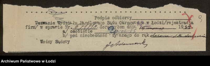 Obraz 11 z jednostki "Henoch Benedykt- palarnia kawy i sprzedaż towarów kolonialno-spożywczych"