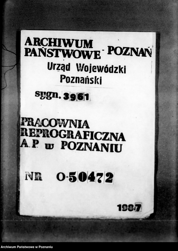 Obraz 1 z jednostki "Lustracja lasów majątku Wilczków powiat turecki"