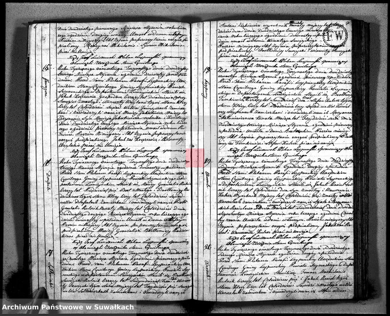 image.from.unit.number "Księga Aktów Cywilnych Zeyścia Gminy Leypuńskiej od 1 Stycznia 1813 Roku"